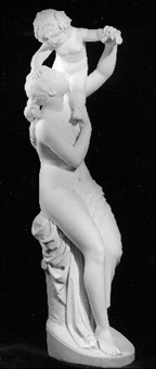 Ino and Bacchus by Chauncey Bradley Ives