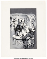 Stephen Fabian - Fantasy Illustration Original...