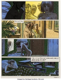 Max Cabanes Bouquet de Flirts Planche 7..., 1996