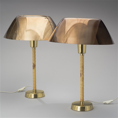 set of two bedside lamps