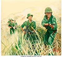 Pierre Tabary Baptême du Feu Viêt Nam 1949..., 1965