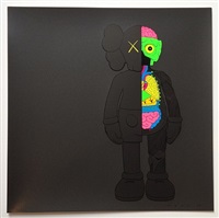 dissected companion (black) by kaws