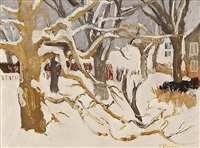 Winter Landscape (Snow), 1958–1961