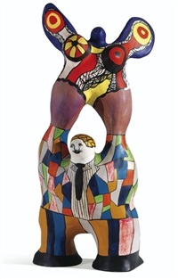 le poète et sa muse by niki de saint phalle