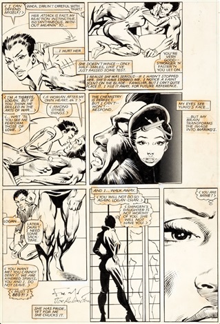 Frank Miller And Joe Rubinstein Wolverine Limited Series 2 Page 11 Original Art By Frank Miller And Joe Rubinstein Wolverine Limited Series 2 Page 11 Original Art By