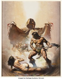 Boris Vallejo Savage Sword of Conan #12..., 1976