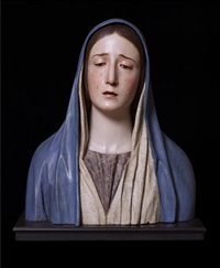 the virgin of solitude by pedro de mena