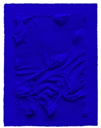 Untitled Ultra Blue by Jason Martin