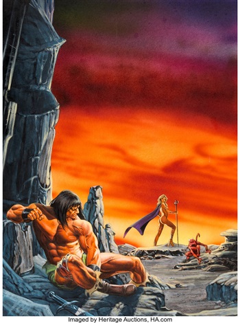 Joe Jusko Epic Illustrated 11 Story Page 56 Original Art Marvel Comics