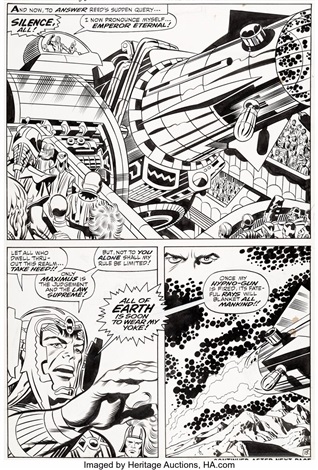 jack kirby joe sinnott