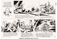 Mac Raboy Flash Gordon Sunday Comic Strip..., 1950 Mac Raboy Flash Gordon Sunday Comic Strip..., 1950