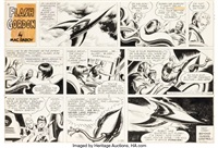 Mac Raboy Flash Gordon Sunday Comic Strip..., 1959 Mac Raboy Flash Gordon Sunday Comic Strip..., 1959