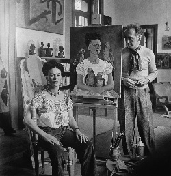 Frida kahlo self portrait with thorn necklace and hummingbird essay