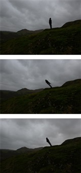 Leaning into the wind, Dumfriesshire,..., 2015 Leaning into the wind, Dumfriesshire,..., 2015