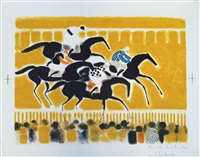 courses á auteuil by andré brasilier