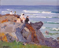 By the New England Seashore by Edward Henry Potthast