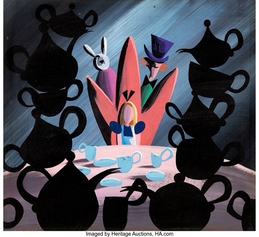 alice in wonderland mary blair tea set