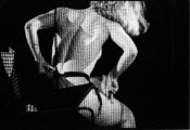 At the Crazy Horse D, Paris by Frank Horvat