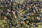 Multitude No. 10 by Sadegh Tirafkan