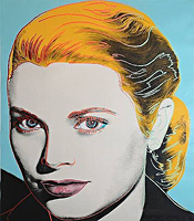 Grace Kelly by Andy Warhol