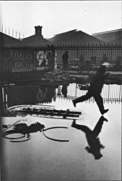 Behind the Gare Saint-Lazare by Henri Cartier-Bresson