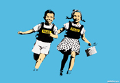 Jack and Jill by Banksy