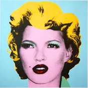 Kate Moss by Banksy