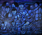 Untitled by Malangatana Valente-Ngwenya