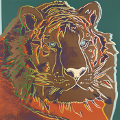 Siberian Tiger by Andy Warhol