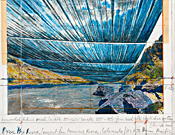 Over the River Project for Arkansas River, Colorado by Christo and Jeanne-Claude