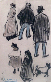 Personnages (Figures) by Pablo Picasso