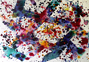 Untitled (SF75-089) by Sam Francis