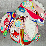 Melting DOB E (Platinum) by Takashi Murakami