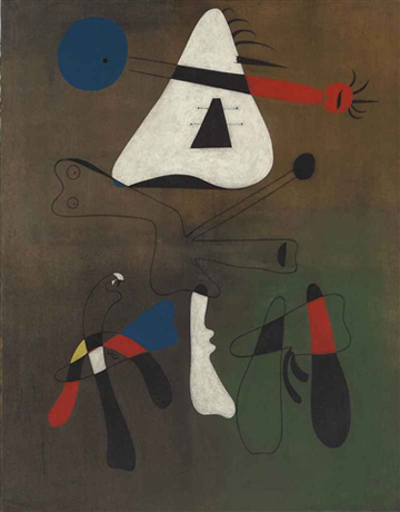 Peinture by Joan Miro Peinture by Joan Miro