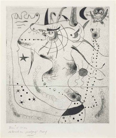 L'Éveil du Géant by Joan Miro L'Éveil du Géant by Joan Miro