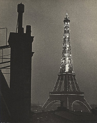 Eiffel Tower by Ilse Bing