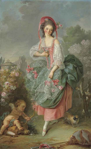 Portrait of Mademoiselle Guimard as Terpsichore by Jacques-Louis David Portrait of Mademoiselle Guimard as Terpsichore by Jacques-Louis David
