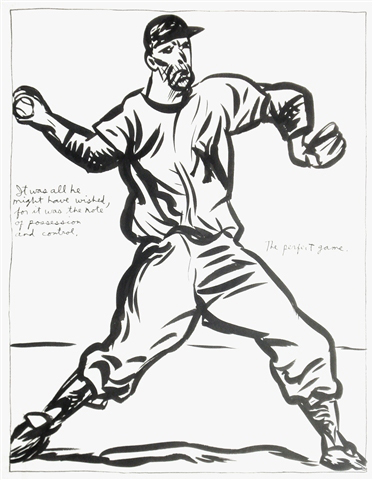 The Perfect Game by Raymond Pettibon The Perfect Game by Raymond Pettibon