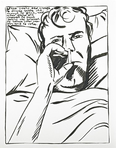 Untitled by Raymond Pettibon Untitled by Raymond Pettibon