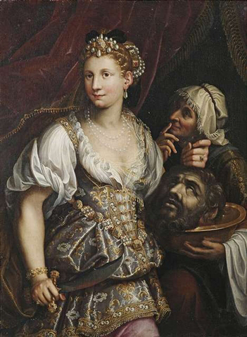 Judith mit dem Haupt des Holofernes by Workshop of Fede Galizia Judith mit dem Haupt des Holofernes by Workshop of Fede Galizia