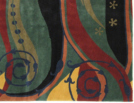 A Tibetan carpet A Tibetan carpet