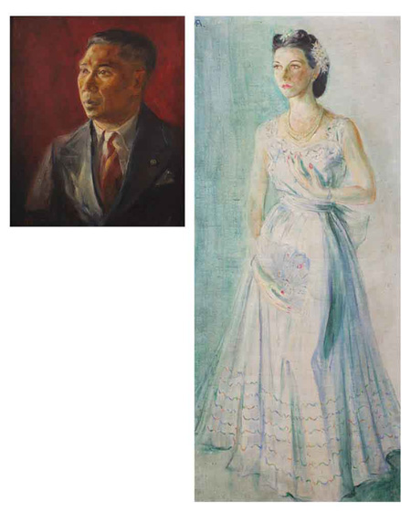 Tjokorda Gde Raka Sukawati by Affandi Tjokorda Gde Raka Sukawati by Affandi