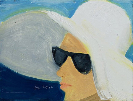 Elizabeth by Alex Katz Elizabeth by Alex Katz