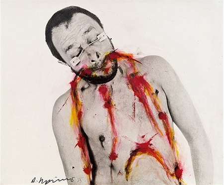 Arnulf Rainer, Sans titre, 1973