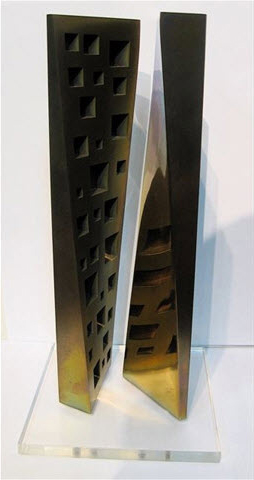 Untitled (in 2 parts) by Charles Daudelin Untitled (in 2 parts) by Charles Daudelin