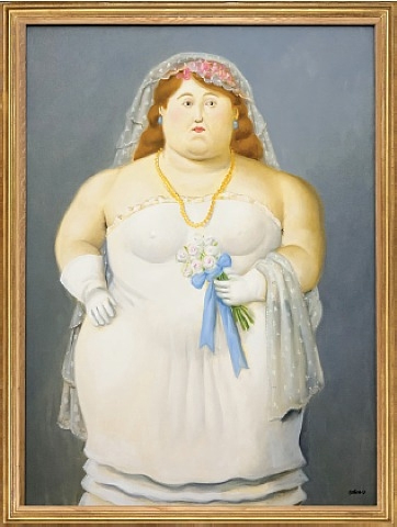 La Novia by Fernando Botero La Novia by Fernando Botero