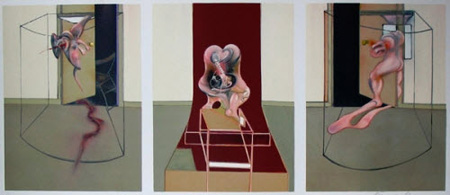 Triptych inspired by Orestia of Aeschylus by Francis Bacon Triptych inspired by Orestia of Aeschylus by Francis Bacon
