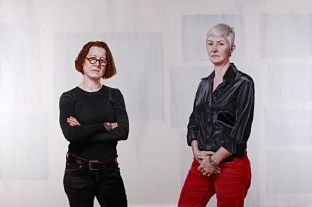 Deba Gray and Serena Harragin by Frank Oriti Deba Gray and Serena Harragin by Frank Oriti