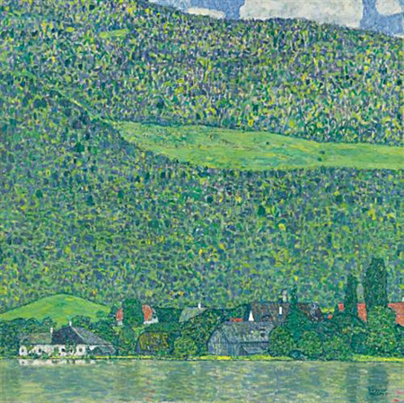 Litzlberg am Attersee by Gustav Klimt Litzlberg am Attersee by Gustav Klimt