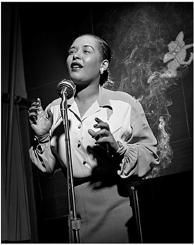 Billie Holiday, NYC by Herman Leonard Billie Holiday, NYC by Herman Leonard